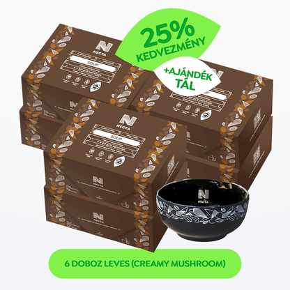 Leves csomagajánlat + AJÁNDÉK Necta leveses tál